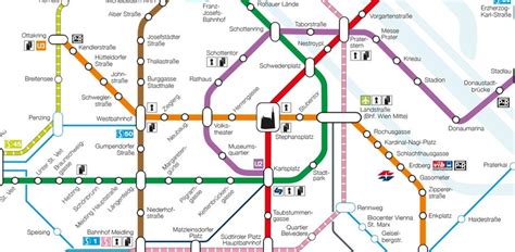 U Bahn Wien U Bahn Plan Für Alle Linien