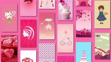 Refresh your smartphone look with a few seconds! Cute Girly Wallpapers HD for Android - YouTube