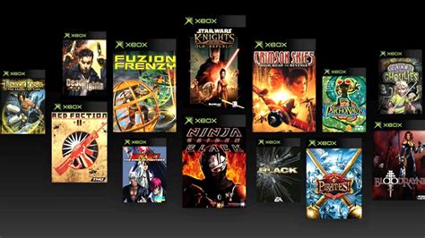 More Original Xbox Video Games Coming To Xbox One In Spring 2018