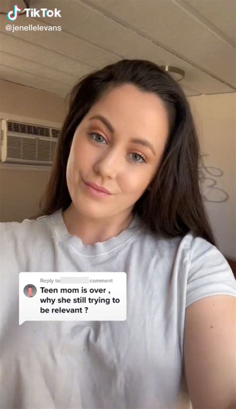 Teen Mom Jenelle Evans Slams Troll In New Video After They Accuse The Fired Mtv Star Of Not