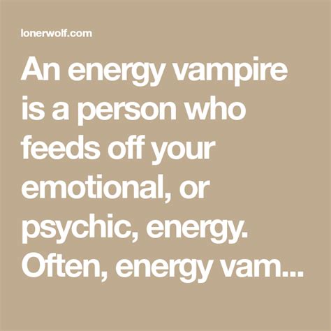 6 Types Of Energy Vampires That Emotionally Exhaust You Energy