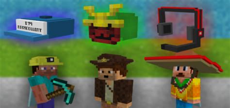 Caps And Hats Minecraft Pe Addonmod 116102 1162052