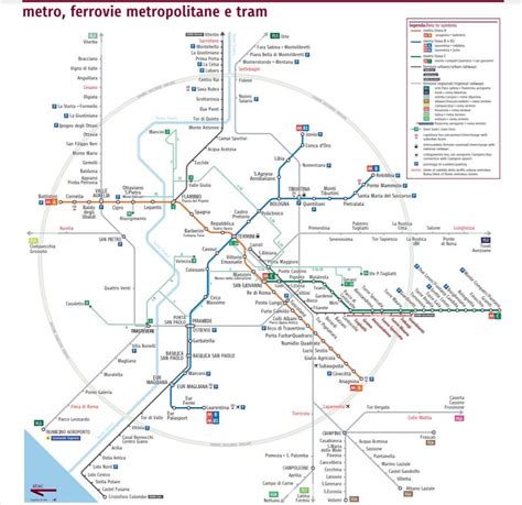 Rome Metro Map Pdf Rome Subway Tickets Stops And Hours 2022