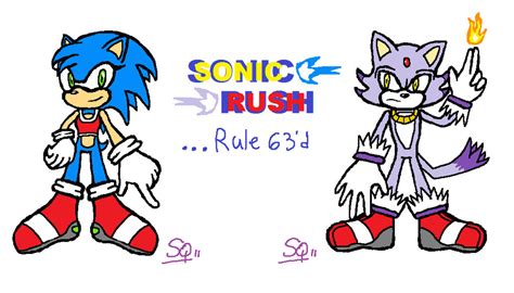 Sonic Rush Rule 63 By Sailorquaoar On Deviantart