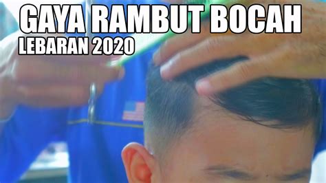 Trend Rambut Bocah Gaya Rambut Lebaran Bocah 2020 Youtube