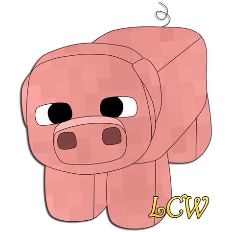 Clipart Pig Minecraft Transparent Minecraft Pig Trans