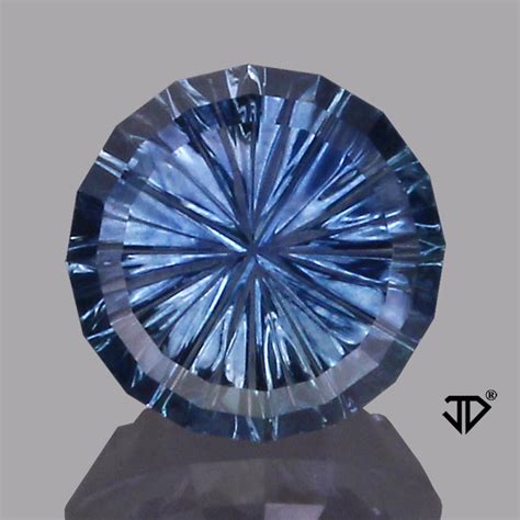 Blue Montana Sapphire Gemstone 114ct John Dyerprecious Gemstones Co