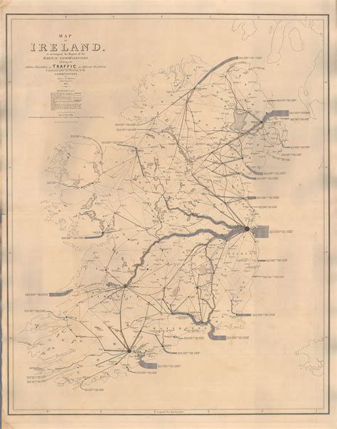 Ireland Maps Of Railways L Brown Collection