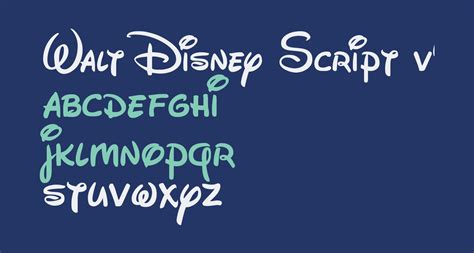 View walt disney script font information, font preview, character sets. Walt Disney Script v4.1 free Font - What Font Is