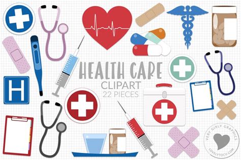 Nursing healthcare clipart, healthcare graphics (557462)