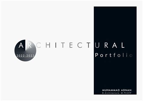 Architectural Design Portfolio By Muhammad Adnan Issuu
