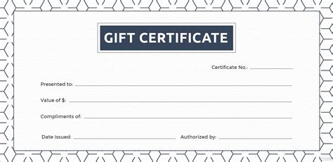 Gift Certificate Template Free Of Free Blank Gift Certificate Template