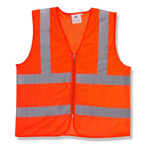Orange Class 2 High Visibility Safety Vest Large
