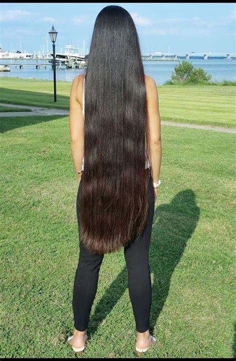 Knee Length Hair Reallylonghair Long Hair Styles Hair Styles Long