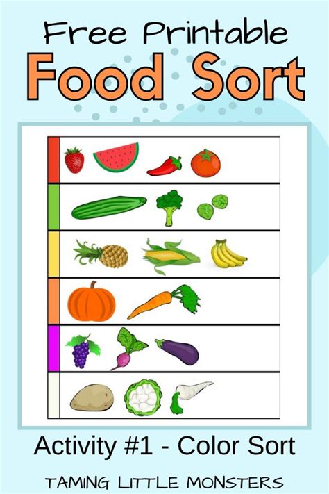 Free Healthy Eating Printable Activity Pack for Kids | Free activities