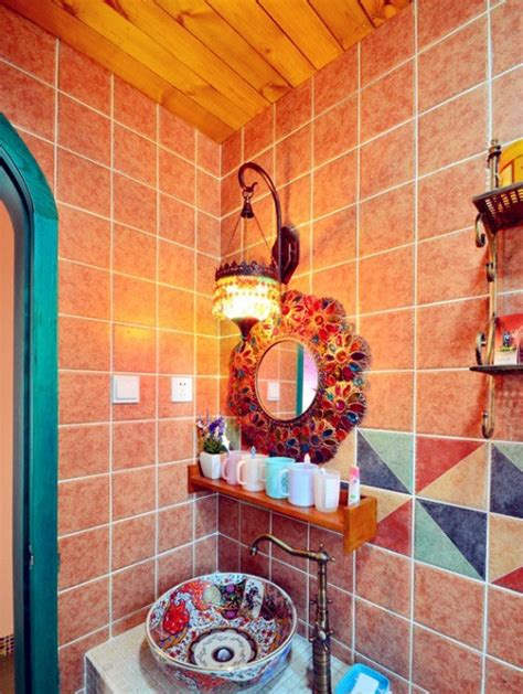 Free shipping on orders over $35. 58 Bright Bohemian Bathroom Design Ideas - DigsDigs