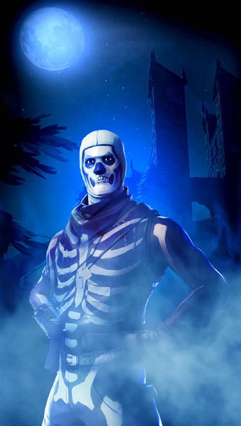 Skull Trooper Fortnite Skull Hd Phone Wallpaper Pxfuel