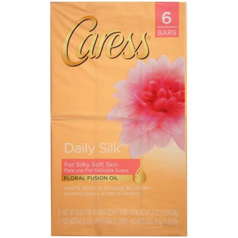 Caress Beauty Bar Daily Silk 4 Oz 6 Bar Pack Of 2