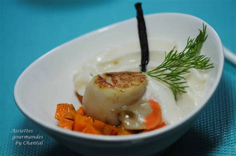 Noix de Saint-Jacques à la vanille