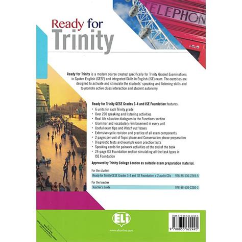 Ready For Trinity ~ Gese Grades 3 4 And Ise Foundation ~ Coursebook