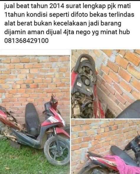 Dijual dengan harga yang fantastis, orang ini berusaha menjual sebuah ujung tombak sakti yang disebut berasal dari zaman kerajaan pajajaran. 10 Barang Yang Dijual di FB Ini Bikin Gagal Paham