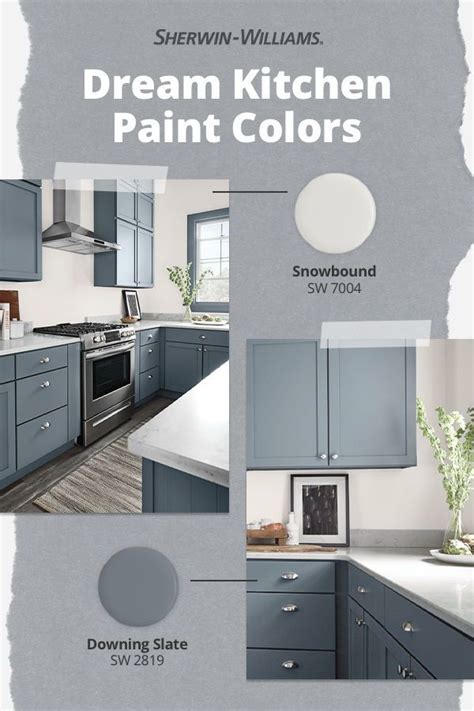 Paint Color Inspiration For Kitchens Sherwin Williams Painted
