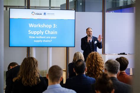 Workshop Details Supply Chain Global Goals Forum