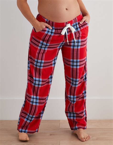 Aerie Flannel Oversized Pajama Pant Ae Jeans Jogger Jeans Flannel