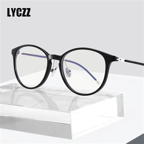 Lyczz Brand Design Vintage Tr90 Eyeglasses Frame Men Women Myopia Optical Eyewear Frame