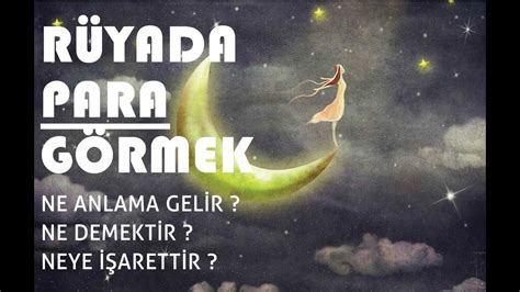 Rüyada Para Görmek - YouTube