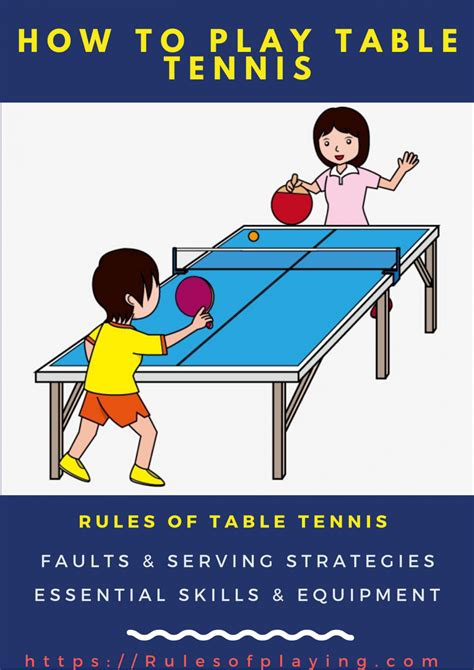 table tennis rules [ serving singles doubles penalties ] official rules