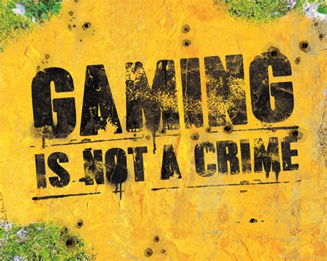 Gaming Is Not A Crime Poster Affiche Acheter Le Sur Europostersfr