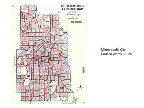 Minneapolis City Council Wards 1947 2014