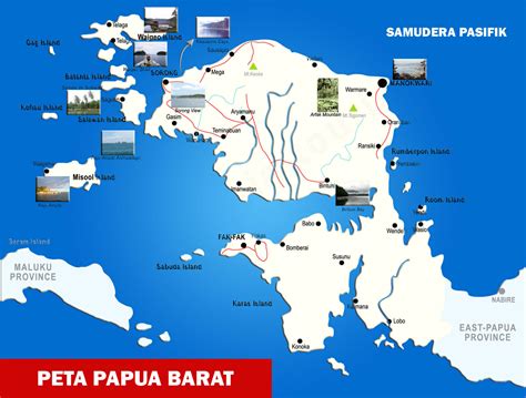 Gambar Peta Papua Barat Lengkap Tata Ruang Nasional