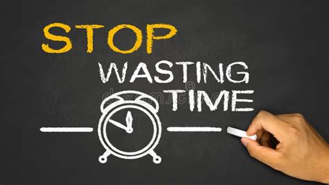 Stop Wasting Time Stock Photo Image Of Fast Life Minute 48139072