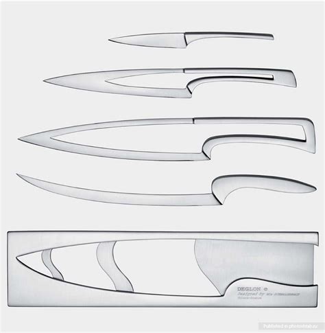 Coolest Kitchen Knife Design Ever I Like To Waste My Time