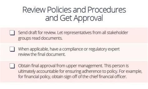 How To Write Policies And Procedures Smartsheet