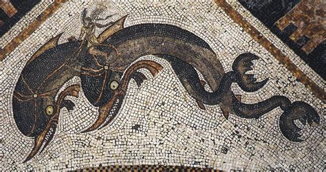 Archaeology Art On Twitter Rt Archaeologyart Roman Era Floor Mosaic On Delos Depicting