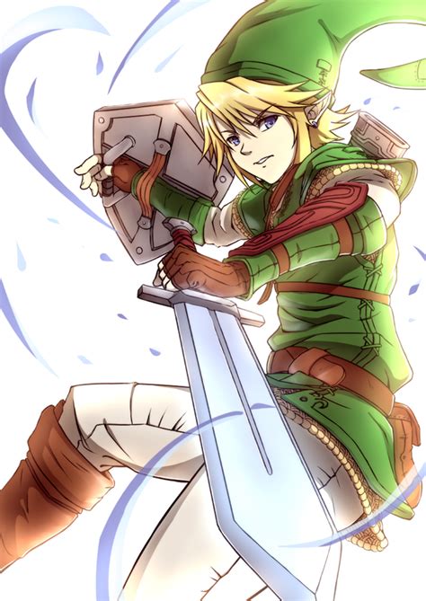 The Legend Of Zelda Link By Hananon On Deviantart