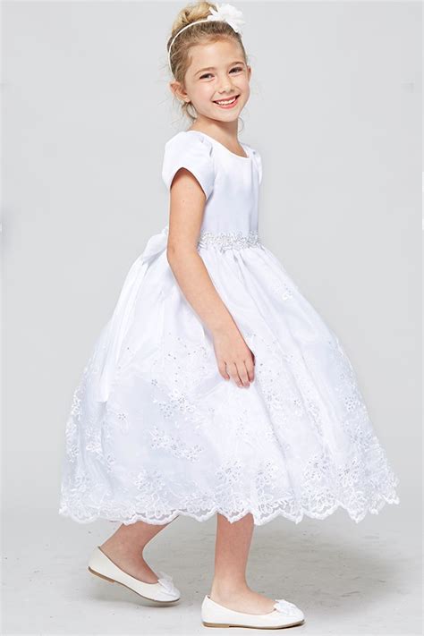 Satin And Organza First Communion Dress Buy First Communion Dresses
