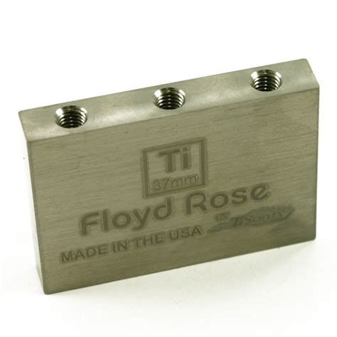Wd Music Products Floyd Rose Tremolo Block 37mm Titanium