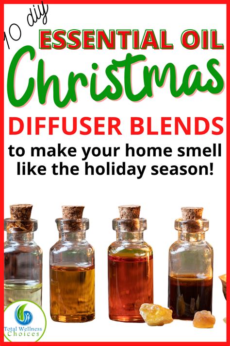 11 Essential Oil Christmas Diffuser Blends Christmas Diffuser Blends