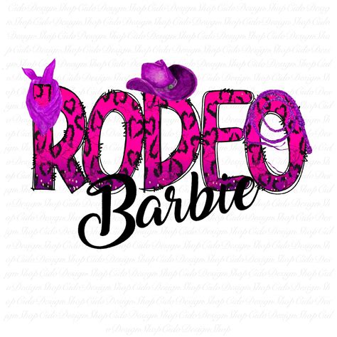 Rodeo Barbie Png Rodeo Png Western Png Western Rodeo Png Etsy In 2022