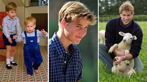 Prince William Throwback Photos Baby Pictures Childhood With Prince