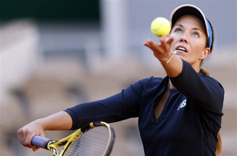 Collins, die im alter von sechs jahren mit dem tennisspielen begann. Tenis. Roland Garros. Kuriozalne sceny w trakcie meczu ...