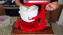 How To Use The KitchenAid Ice Cream Maker Attachment