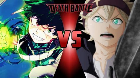 Death Battle Izuku Vs Asta Anime Amino
