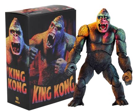King Kong King Kong Illustrated Variant 8 Action Figure By Neca