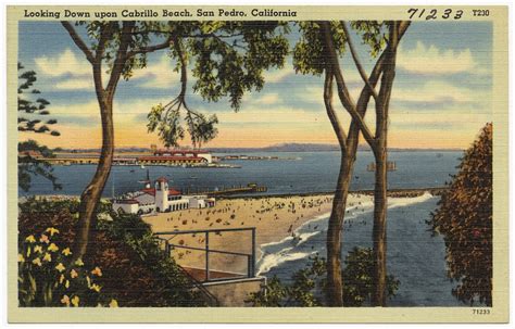 The city is one of the wealthiest places in the nation in terms of household income. Looking Down upon Cabrillo Beach, San Pedro, California ...