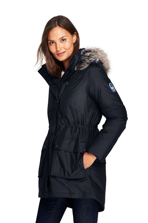 Womens Expedition Down Parka From Lands End Winter Coats Women